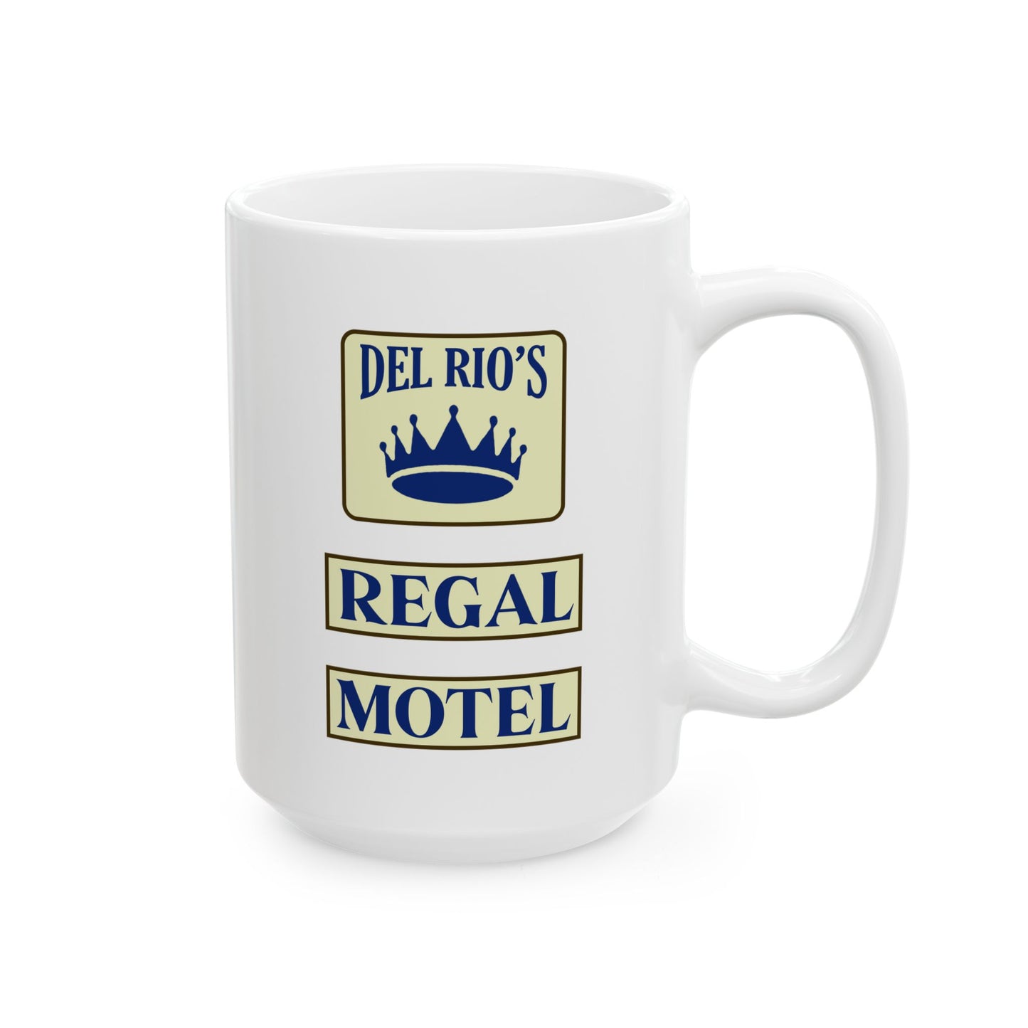 Del Rio's Ceramic Mug Coffee Double Sided No Country for Old Men