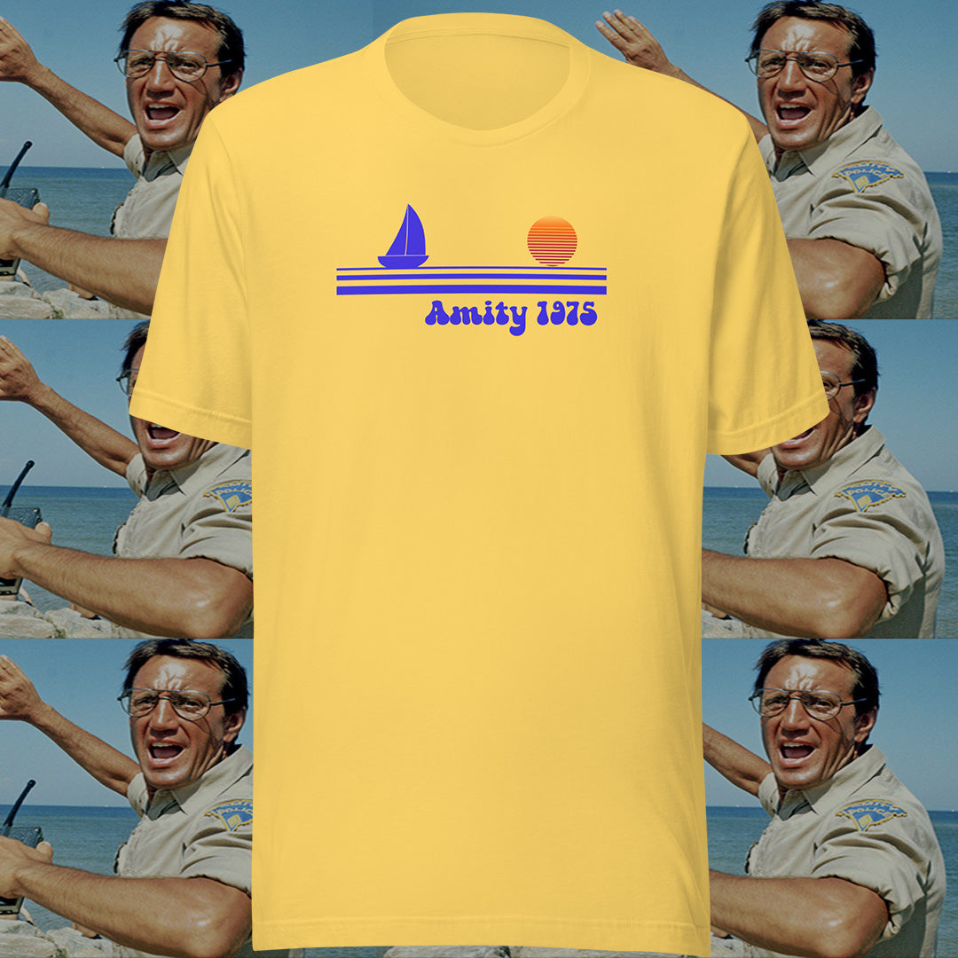 Amity 1975 Jaws T-Shirt