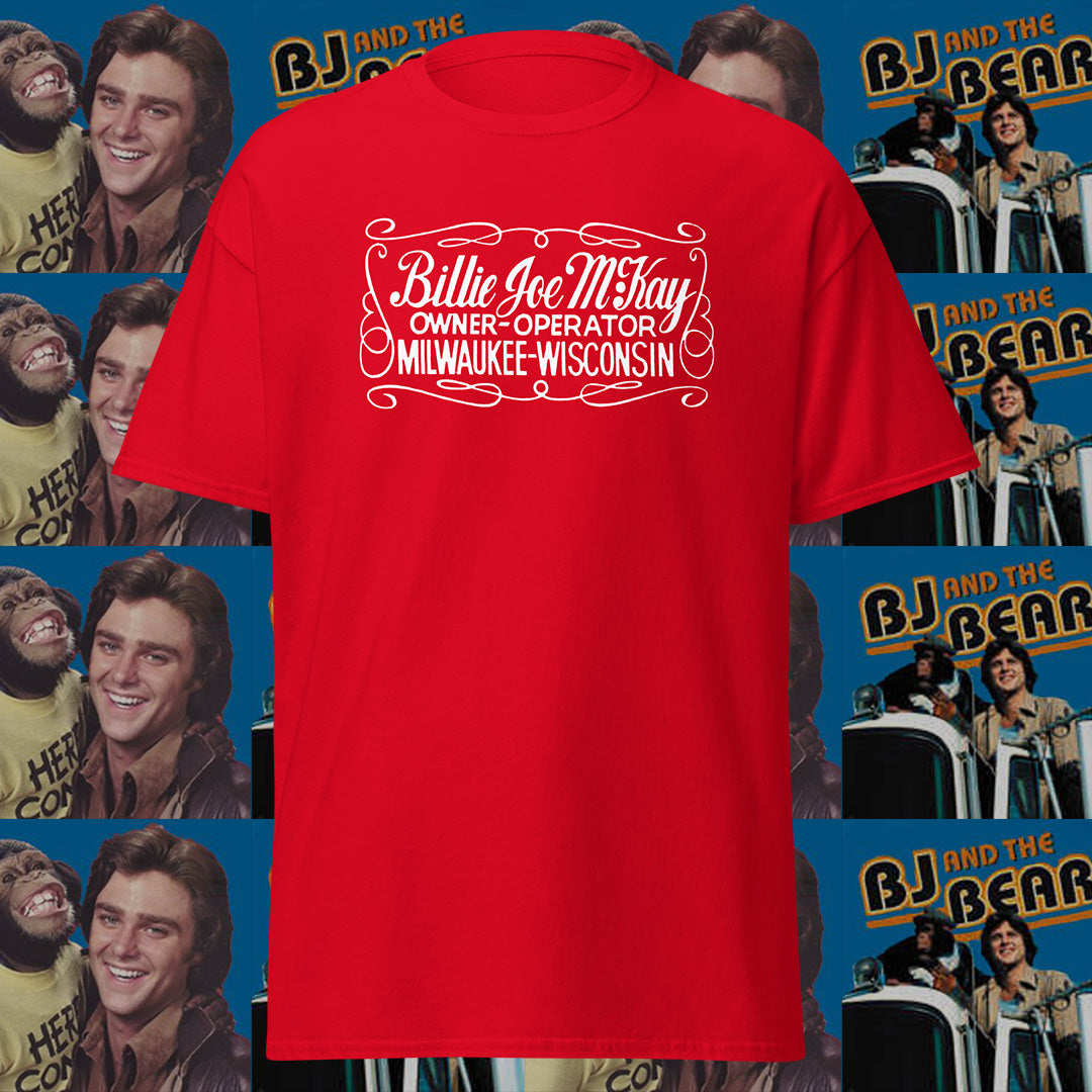 BJ and the Bear Classic Tee Milwaukee Trucker