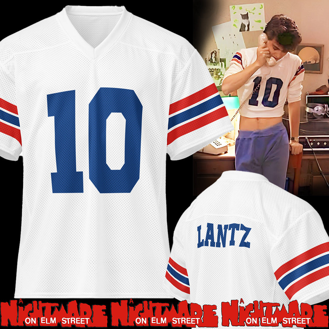 Nightmare Elm Street Lantz American Football Jersey Costume