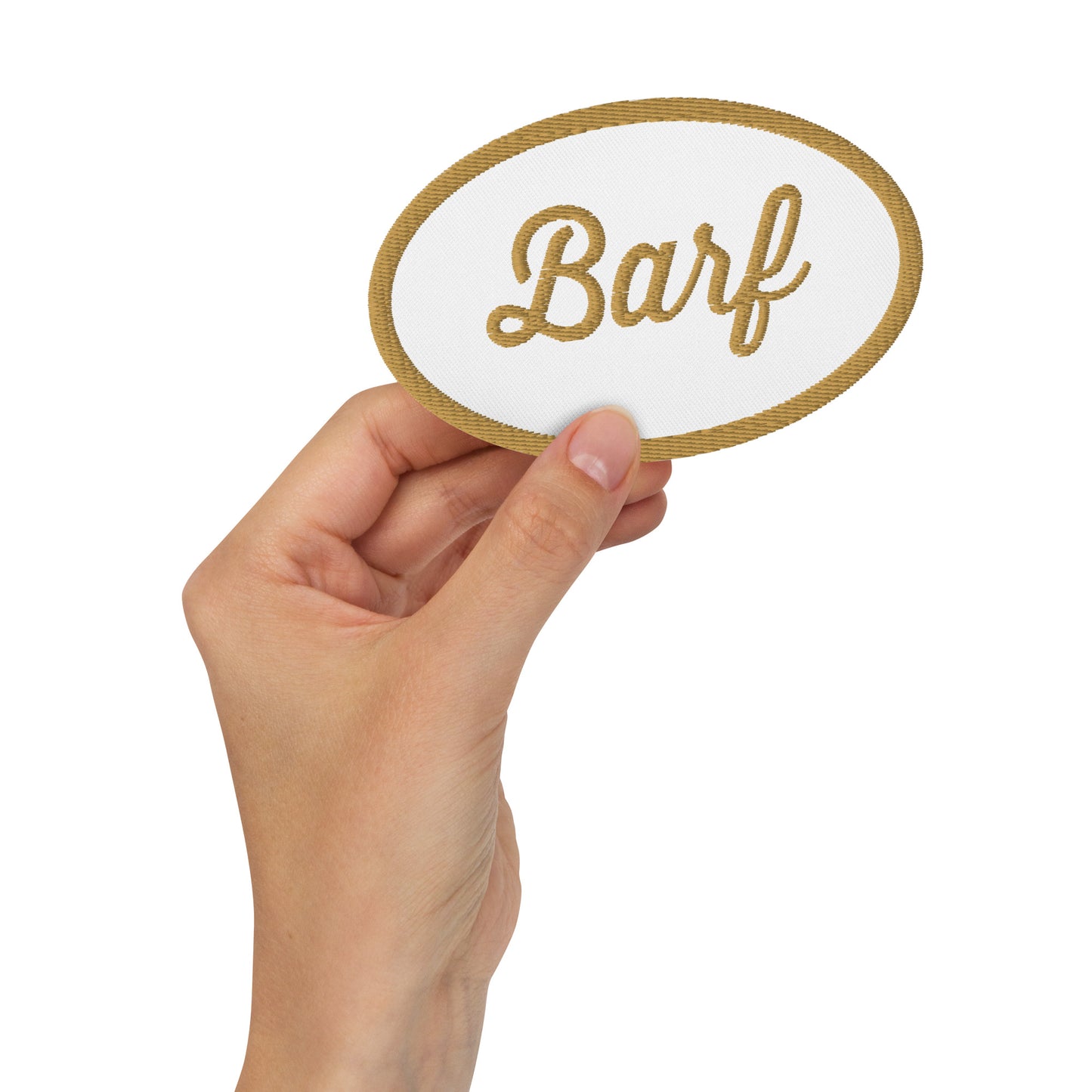 Barf Embroidered Patch Space Balls