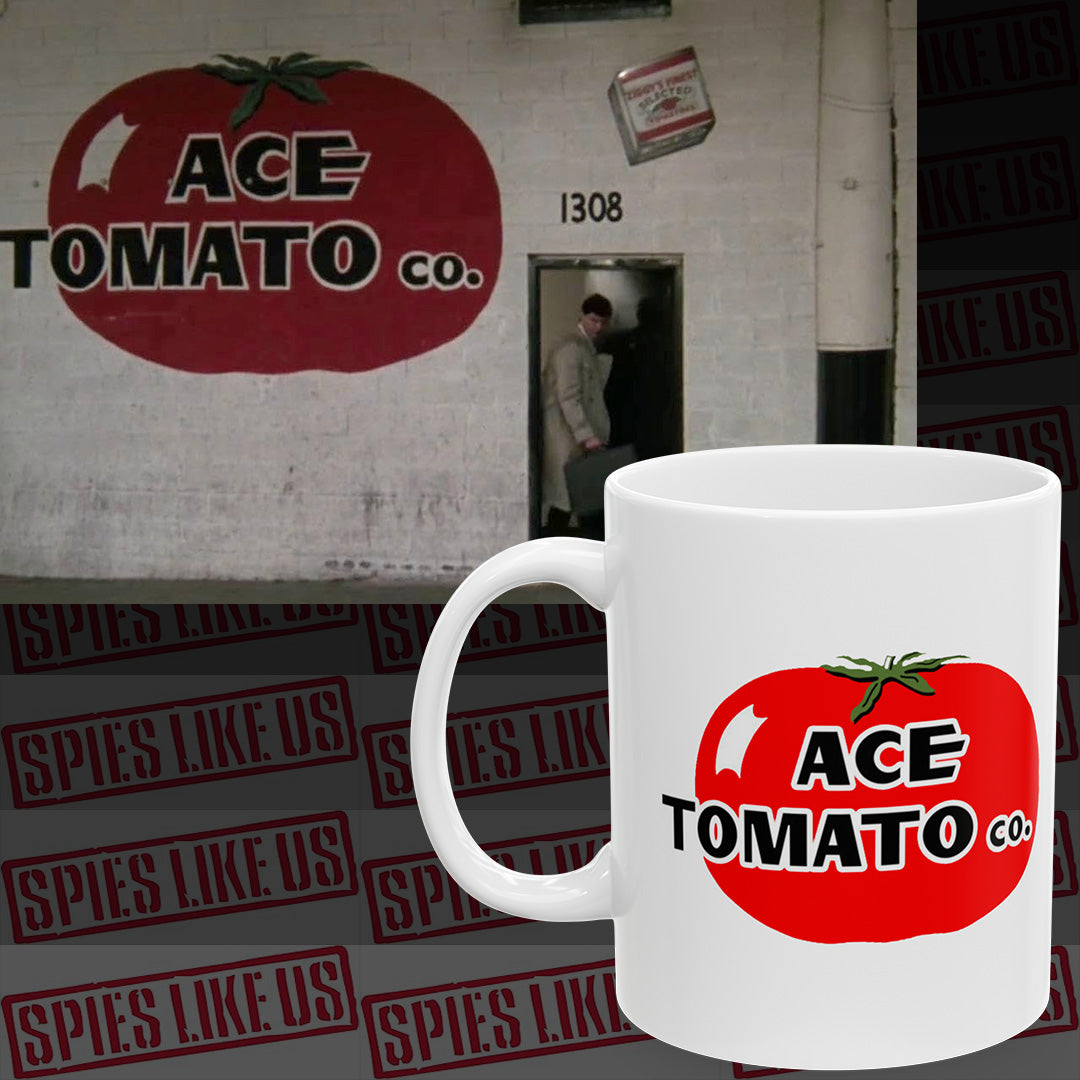 Ace Tomato Co. Spies Like Us Mug