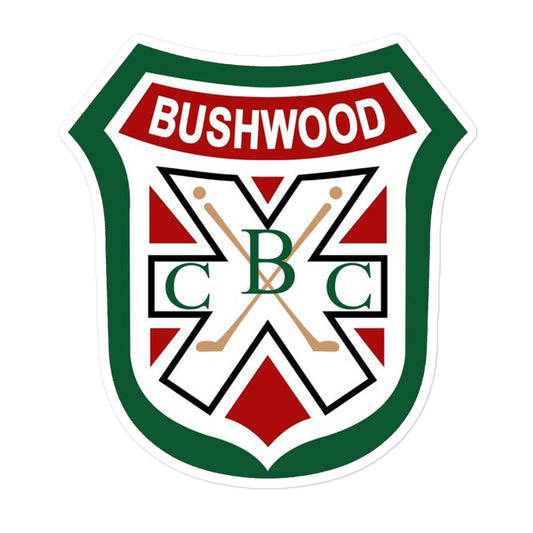 Caddyshack Bushwood Country Club Bubble-Free Stickers