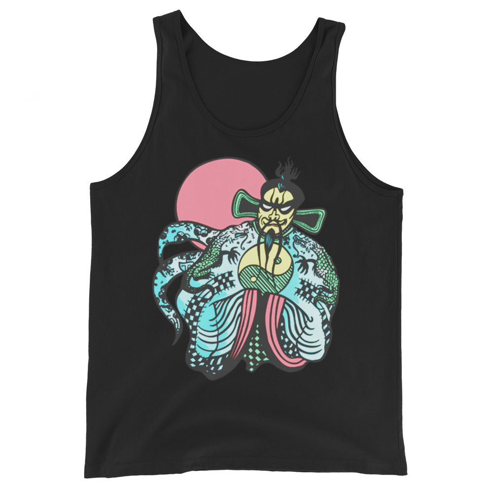 Big Trouble in Little China Fu Manchu Tank Top