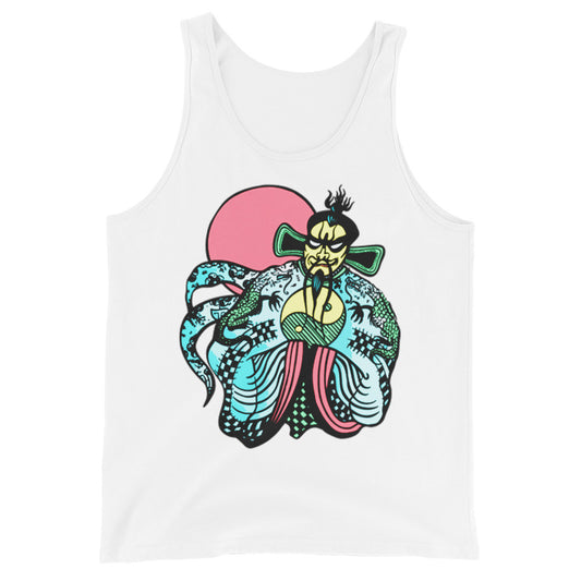 Big Trouble in Little China Fu Manchu Tank Top