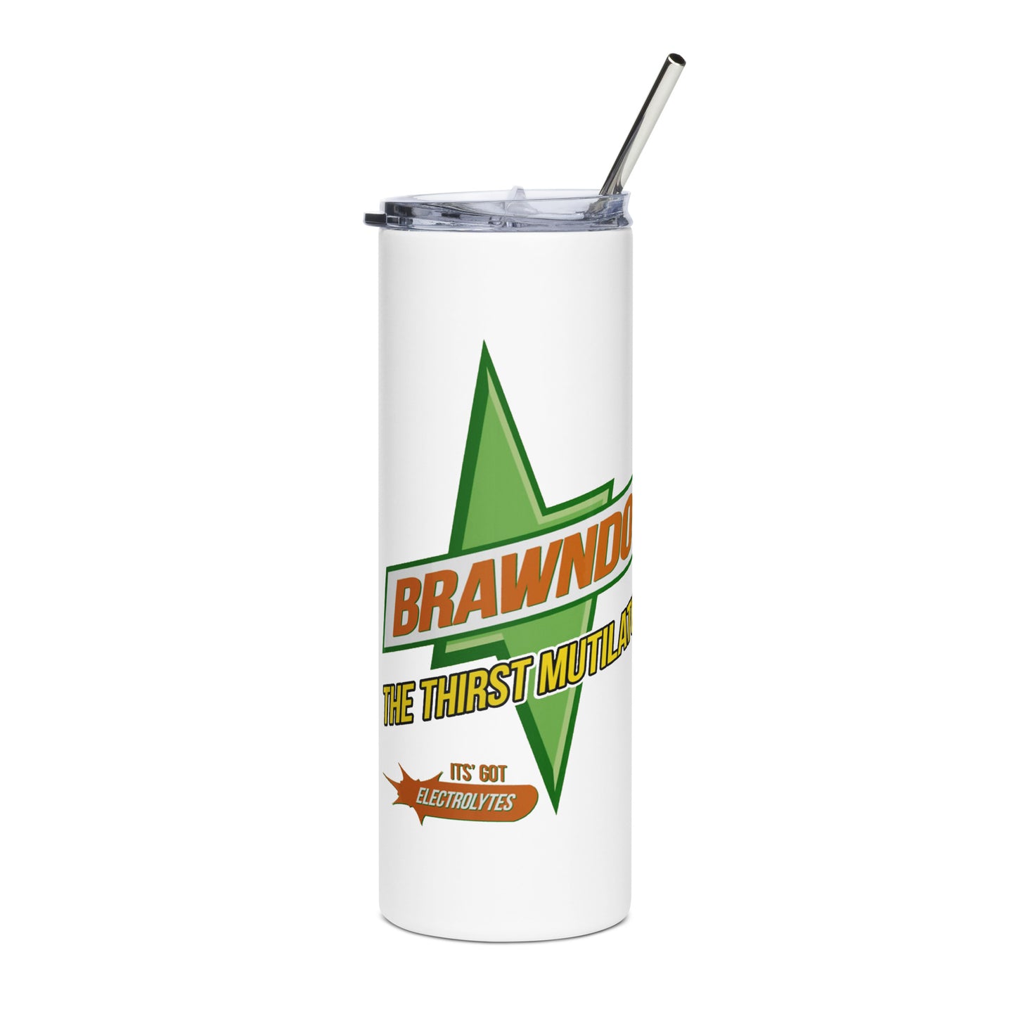 Idiocracy Brawndo Stainless Steel Tumbler
